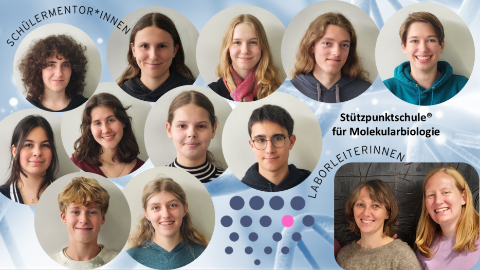 Das Team der Stützpunkteschule Molekularbiologie